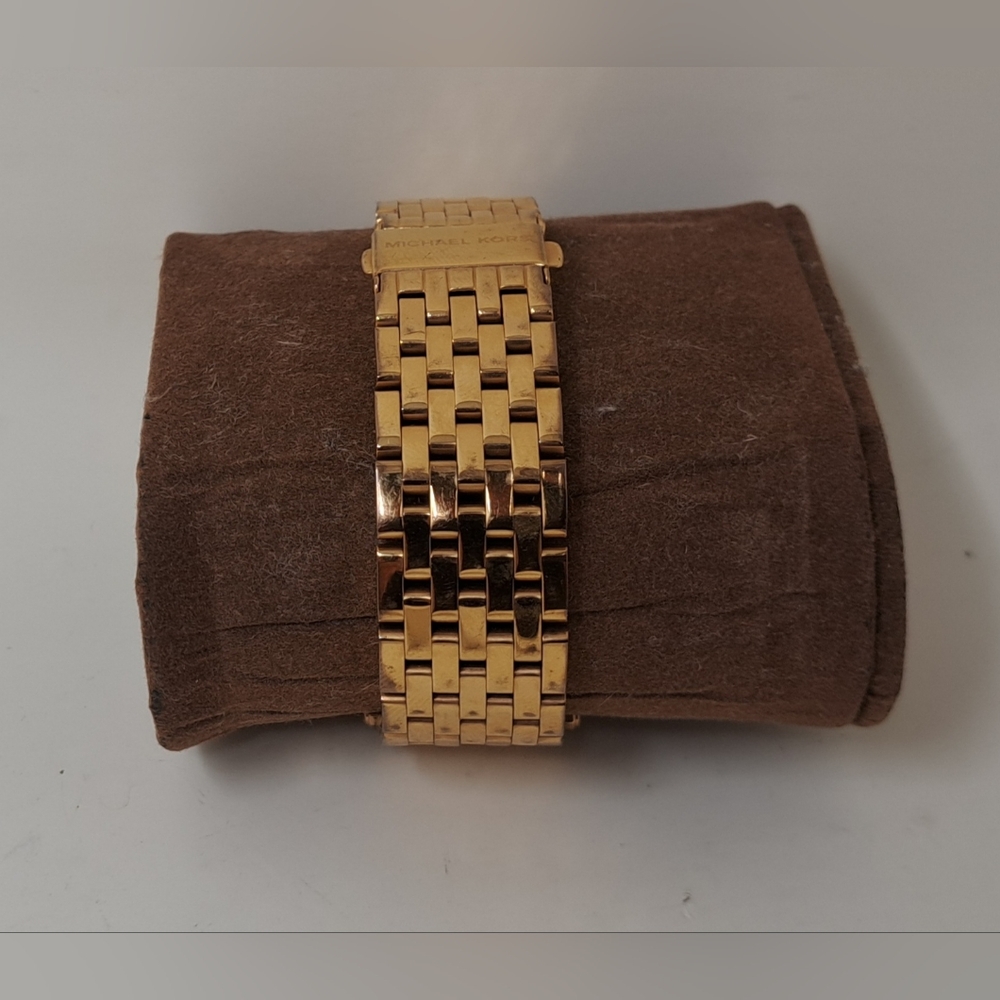 Michael Kors Darci Three-Hand Rose Gold-Tone Women's Watch MK3192 Quartz 7 Inch - Picture 7 of 16